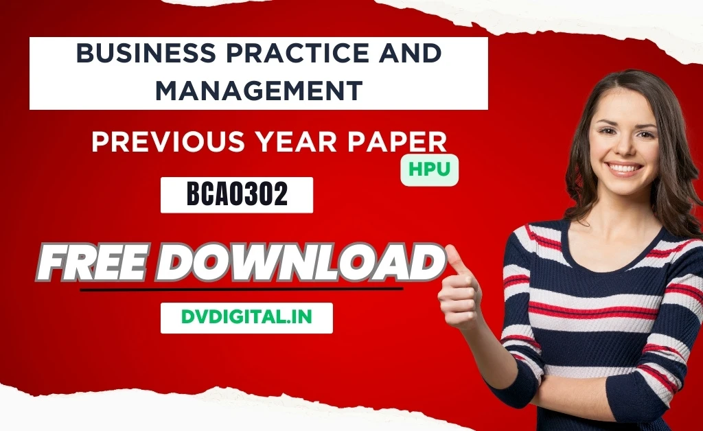 hpu bca 3rd sem business practice question paper