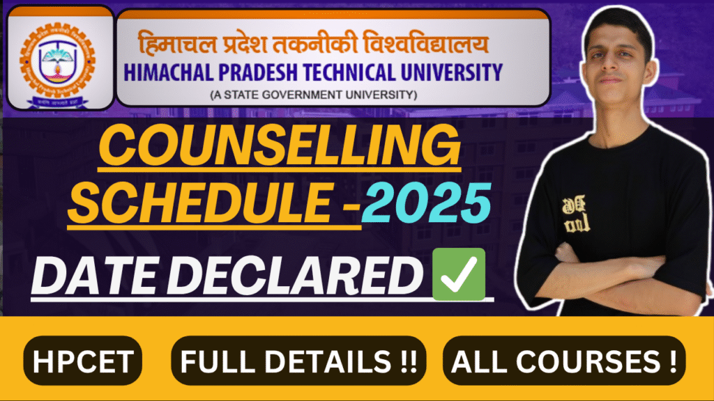 counselling schedule